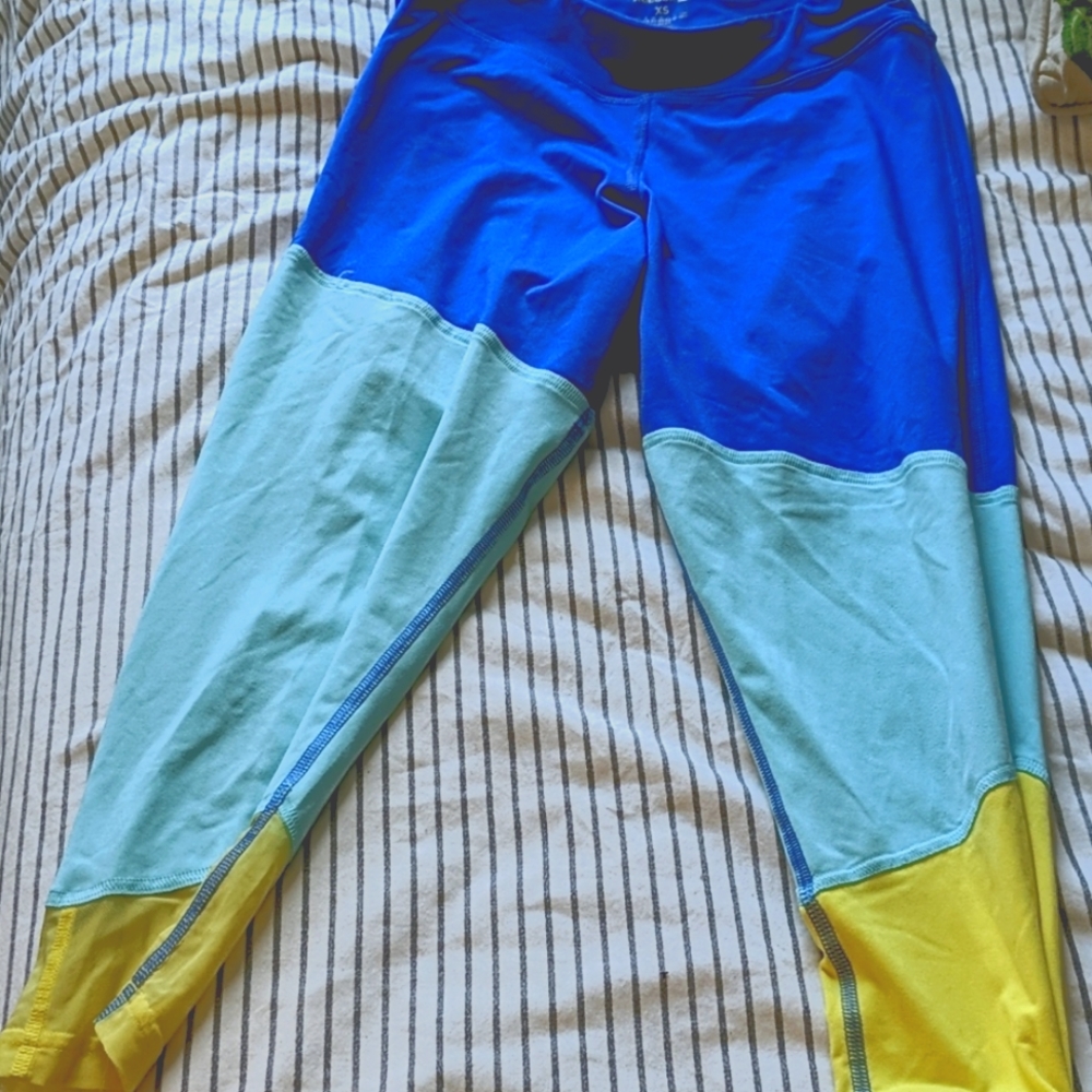 Retro workout capri pants